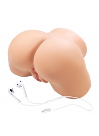 Телесный мастурбатор Olivia с 2 любовными отверстиями - Baile - в Реутове купить с доставкой