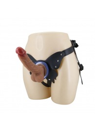 Поясной страпон Wells: трусики в форме бабочки и фаллоимитатор-насадка - Baile - купить с доставкой в Реутове