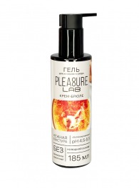 Съедобный лубрикант на водной основе Pleasure Lab с ароматом крем-брюле - 185 мл. - Pleasure Lab - купить с доставкой в Реутове