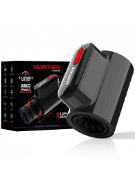 Черный автоматический мастурбатор с режимами поступательных движений и ротации - JAMYJOB - в Реутове купить с доставкой