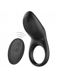 Черное эрекционное виброкольцо с пультом ДУ - Ibiza - в Реутове купить с доставкой