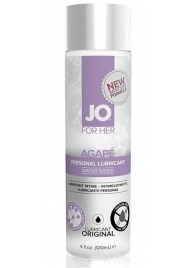 Женский лубрикант на водной основе JO AGAPE LUBRICANT ORIGINAL - 120 мл. - System JO - купить с доставкой в Реутове