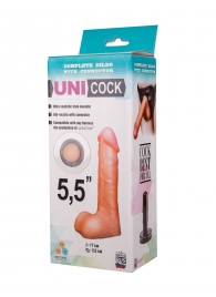 Фаллическая насадка Харнесс UNICOCK 5,5  - 17 см. - LOVETOY (А-Полимер) - купить с доставкой в Реутове
