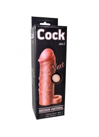 Фаллоудлинитель с кольцом COCK size L - 16,5 см. - LOVETOY (А-Полимер) - в Реутове купить с доставкой