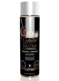 Лубрикант с ароматом солёной карамели JO GELATO SALTED CARAMEL - 120 мл. - System JO - купить с доставкой в Реутове