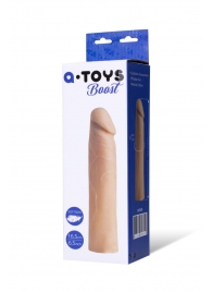 Реалистичная насадка с ярко выраженной головкой - 16,5 см. - A-toys - в Реутове купить с доставкой