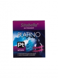 Стимулирующая насадка со спиралью из усиков Platino  Шторм - Sitabella - купить с доставкой в Реутове