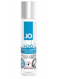 Возбуждающий лубрикант на водной основе JO Personal Lubricant H2O Warming - 30 мл. - System JO - купить с доставкой в Реутове