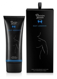 Возбуждающий крем для мужчин Nuit Ardente Creme Performante Plaisirs Secrets - 60 мл. - Plaisir Secret - купить с доставкой в Реутове