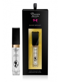 Стимулирующий блеск для губ Baiser Brulant Gloss Plaisirs Secrets - 7 мл. - Plaisir Secret - купить с доставкой в Реутове