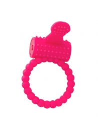 Розовое силиконовое виброкольцо A-toys - A-toys - в Реутове купить с доставкой
