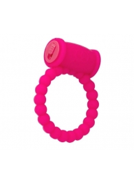 Розовое виброкольцо на пенис A-toys из силикона - A-toys - в Реутове купить с доставкой