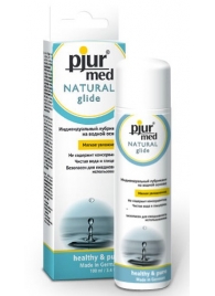 Нейтральный лубрикант на водной основе pjur MED Natural glide - 100 мл. - Pjur - купить с доставкой в Реутове