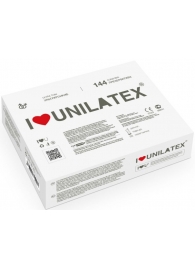 Ультратонкие презервативы Unilatex Ultra Thin - 144 шт. - Unilatex - купить с доставкой в Реутове