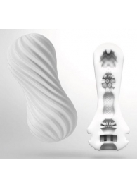 Мастурбатор FLEX Silky White с мягким рельефом - Tenga - в Реутове купить с доставкой