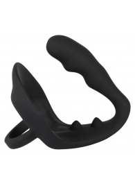 Эрекционное кольцо с подхватом мошонки и анальным отростком для воздействия на простату - Orion - в Реутове купить с доставкой