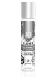Массажный гель ALL-IN-ONE Massage Oil Sensual нейтральный - 30 мл. - System JO - купить с доставкой в Реутове