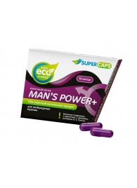 Капсулы для мужчин Man s Power+ с гранулированным семенем - 10 капсул (0,35 гр.) - SuperCaps - купить с доставкой в Реутове