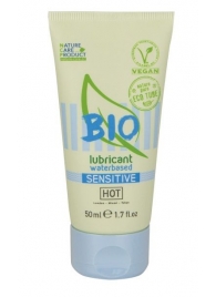 Органический лубрикант для чувствительной кожи Bio Sensitive - 50 мл. - HOT - купить с доставкой в Реутове