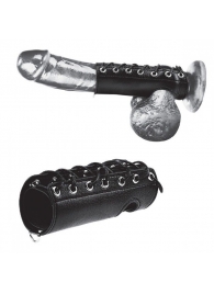 Сбруя на член на шнуровке 5  Cock Sheath - BlueLine - купить с доставкой в Реутове