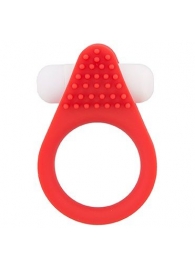 Красное эрекционное кольцо LIT-UP SILICONE STIMU RING 1 RED - Dream Toys - в Реутове купить с доставкой