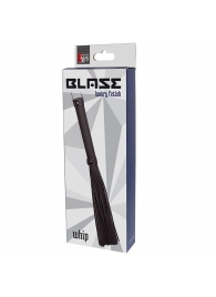 Чёрная плеть BLAZE WHIP BLACK - Dream Toys - купить с доставкой в Реутове