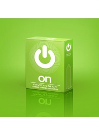 Цветные ароматизированные презервативы ON) Fruit   Color - 3 шт. - ON) - купить с доставкой в Реутове