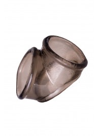 Дымчатое эрекционное кольцо с фиксацией мошонки - ToyFa - в Реутове купить с доставкой