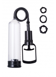 Вакуумная помпа A-toys с уплотнителем и эрекционными кольцами - A-toys - в Реутове купить с доставкой