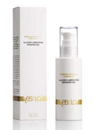 Массажный гель-смазка на силиконовой основе Allover Massage Gel - 100 мл. - YESforLOV - купить с доставкой в Реутове