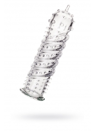 Прозрачная насадка на пенис TOYFA A-Toys - 15,5 см. - A-toys - в Реутове купить с доставкой