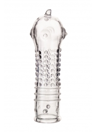 Прозрачная закрытая насадка на пенис TOYFA A-Toys - 14,7 см. - A-toys - в Реутове купить с доставкой