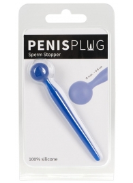 Синий уретральный стимулятор Penis Plug - 9,6 см. - Orion - купить с доставкой в Реутове