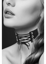 Оригинальный ошейник-чокер со шнуровкой - Bijoux Pour Toi - купить с доставкой в Реутове