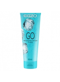 Пролонгирующий лубрикант на водной основе Egzo Go - 50 мл. - EGZO - купить с доставкой в Реутове