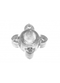 Прозрачное эрекционное кольцо Rings Screw - Lola Games - в Реутове купить с доставкой