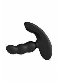 Черный силиконовый стимулятор простаты Levett Nitoc с пультом ДУ - Levett - в Реутове купить с доставкой