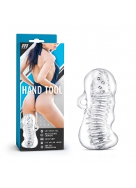 Прозрачный мастурбатор M for Men Hand Tool - Blush Novelties - в Реутове купить с доставкой