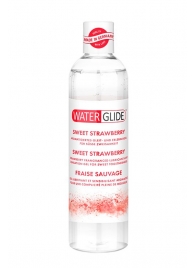 Лубрикант на водной основе с ароматом клубники SWEET STRAWBERRY - 300 мл. - Waterglide - купить с доставкой в Реутове