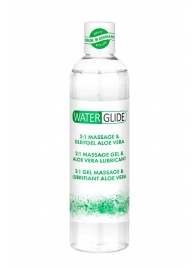Гель-смазка 2-в-1 MASSAGE   LUBRICANT ALOE VERA - 300 мл. - Waterglide - купить с доставкой в Реутове