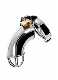 Серебристый мужской пояс верности TOYFA Metal - ToyFa - купить с доставкой в Реутове