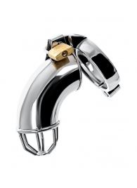 Серебристый мужской пояс верности TOYFA Metal - ToyFa - купить с доставкой в Реутове