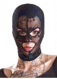 Кружевная маска-балаклава с отверстиями для глаз и рта - Orion - купить с доставкой в Реутове