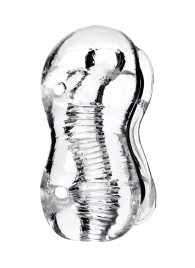 Прозрачный мастурбатор Lingam Indira - ToyFa - в Реутове купить с доставкой