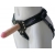 Черный пояс-трусики с двумя насадками  Экзотик-Linda  - 15,5 и 10,5 см. - LOVETOY (А-Полимер) - купить с доставкой в Реутове