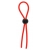 Красное эрекционное лассо с одной бусиной-утяжкой STRETCHY THIN LASSO - Dream Toys - в Реутове купить с доставкой