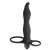 Черная вибронасадка для двойного проникновения Flirtini - 15,9 см. - Lola Games - купить с доставкой в Реутове