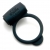 Темно-серое эрекционное кольцо Vibrating Love Ring с вибрацией - Fifty Shades of Grey - в Реутове купить с доставкой