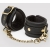 Черные наручники Bound to You Faux Leather Wrist Cuffs - Fifty Shades of Grey - купить с доставкой в Реутове