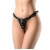 Черные трусики для страпона Sophie - БДСМ Арсенал - купить с доставкой в Реутове